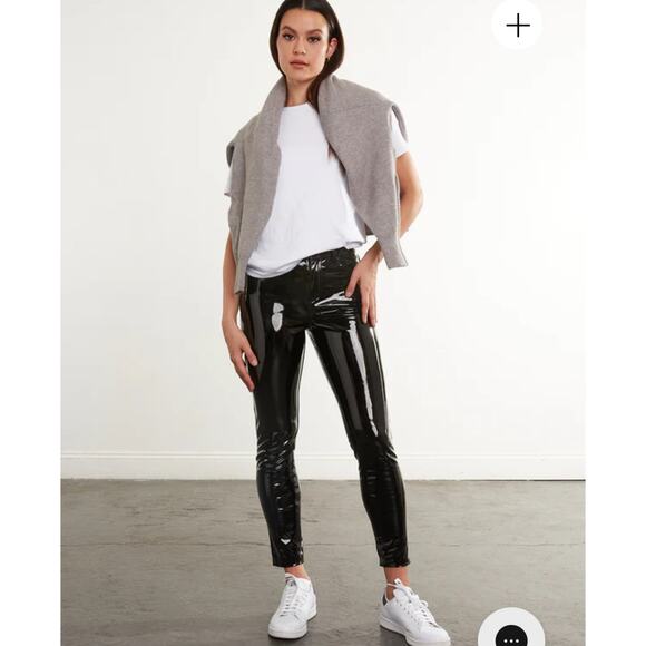 Commando NWT Five Pocket Faux Patent Leather Pants Small - Picture 1 of 5
